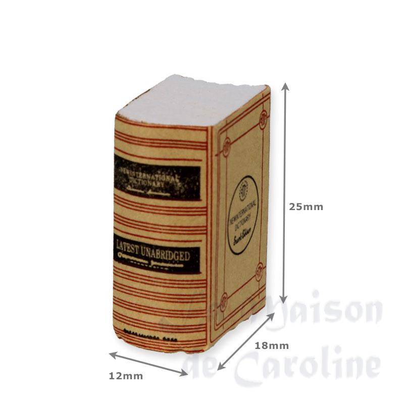 dictionary miniature 1:12 Bilder 1