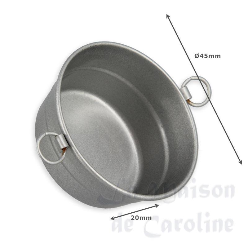 round zinc bassin miniature 1:12 Bilder 1