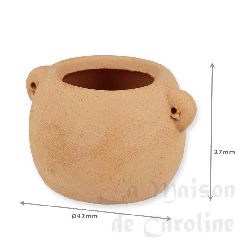 terracotta pot miniature 1:12 Bilder 1