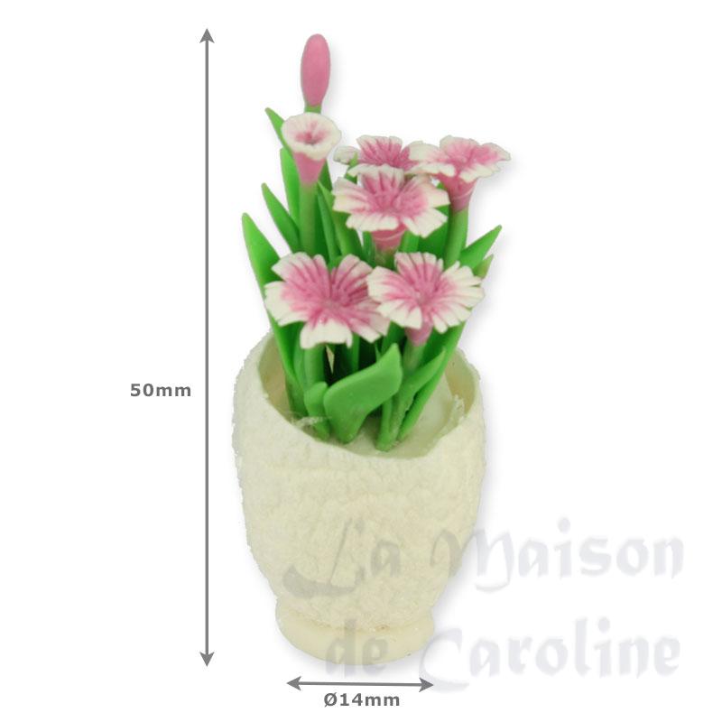 butterfly in vase miniature 1:12 Bilder 1