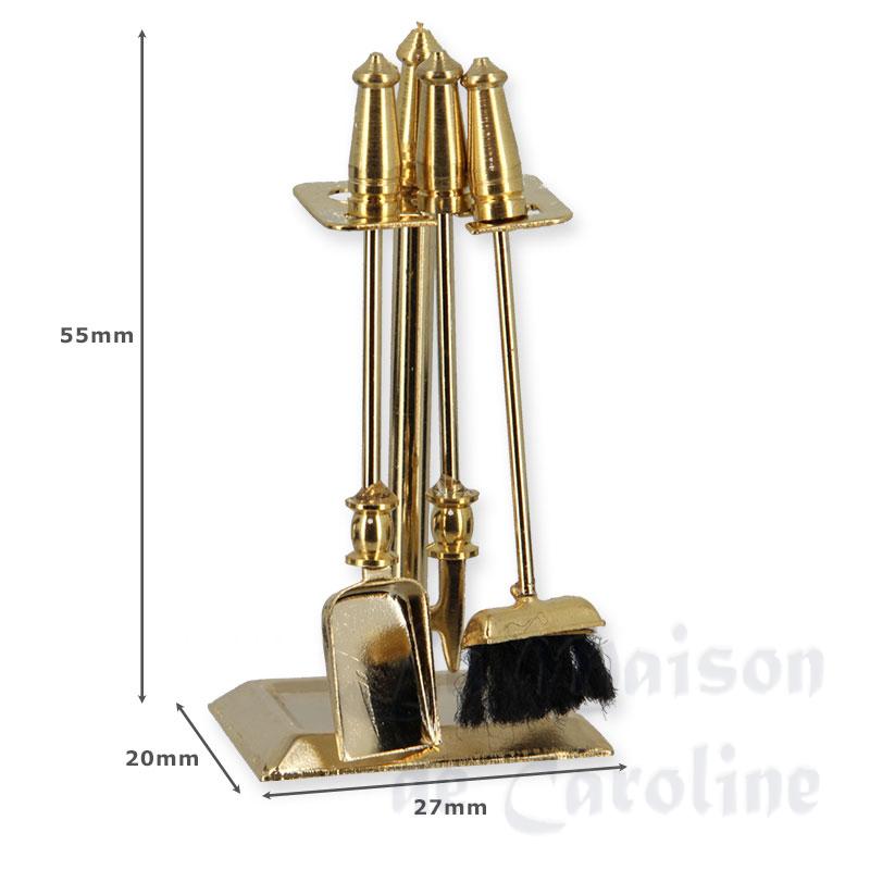 brass access.for cheminee miniature 1:12 Bilder 1