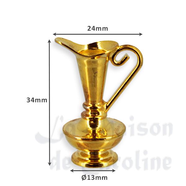 brass vase 1:12 photo 2 brass vase 1:12 photo 2