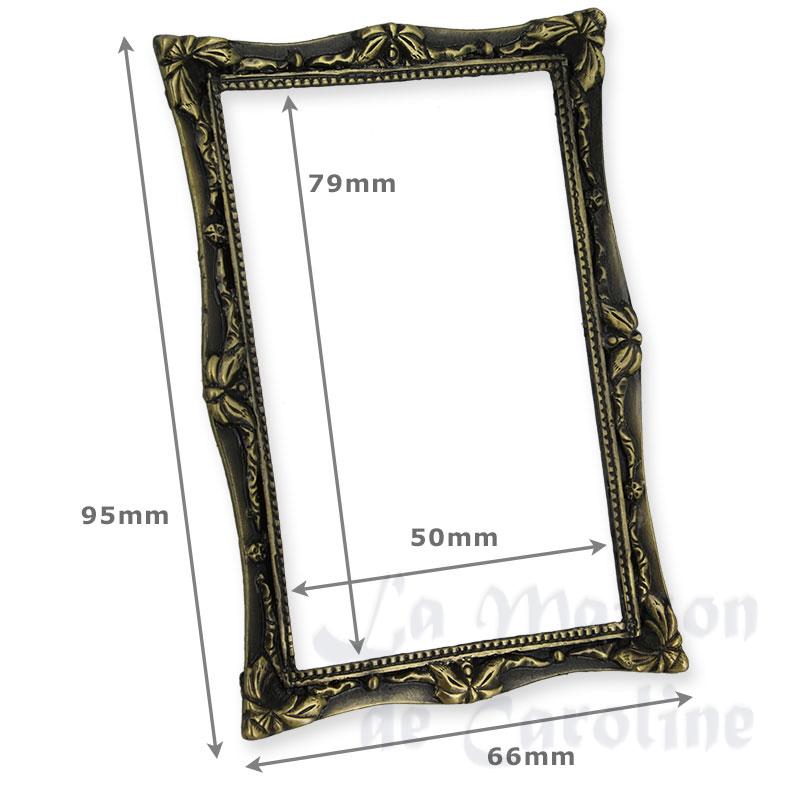 brass frame antique miniature 1:12 Bilder 1