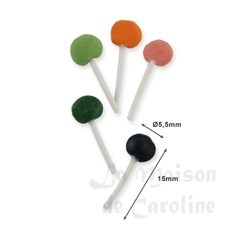 5 lollipops miniature 1:12 Bilder 1