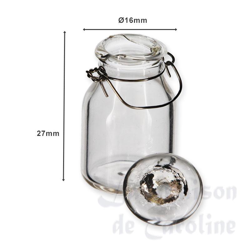 3 glass jars ass. miniature 1:12 Bilder 3