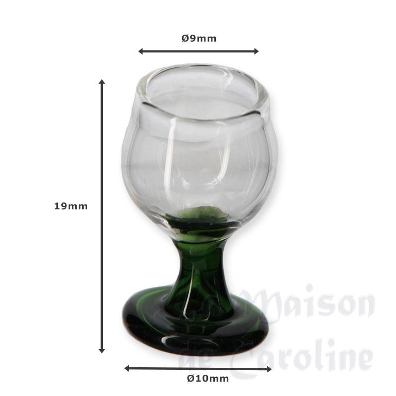 wine glass miniature 1:12 Bilder 1