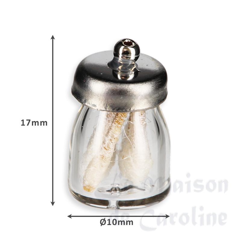 cotton swab jar Miniature 1:12 photo 2 cotton swab jar Miniature 1:12 photo 2