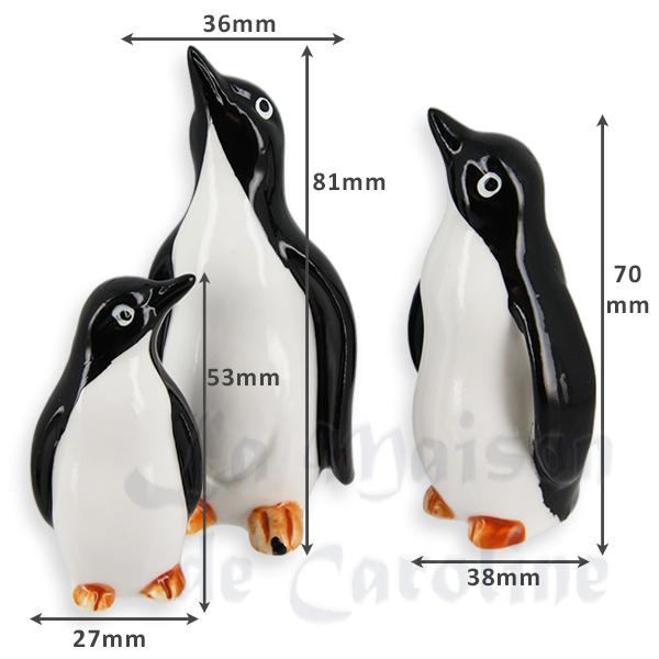 3 pc. family bone china set: penguin 1:12 photo 2