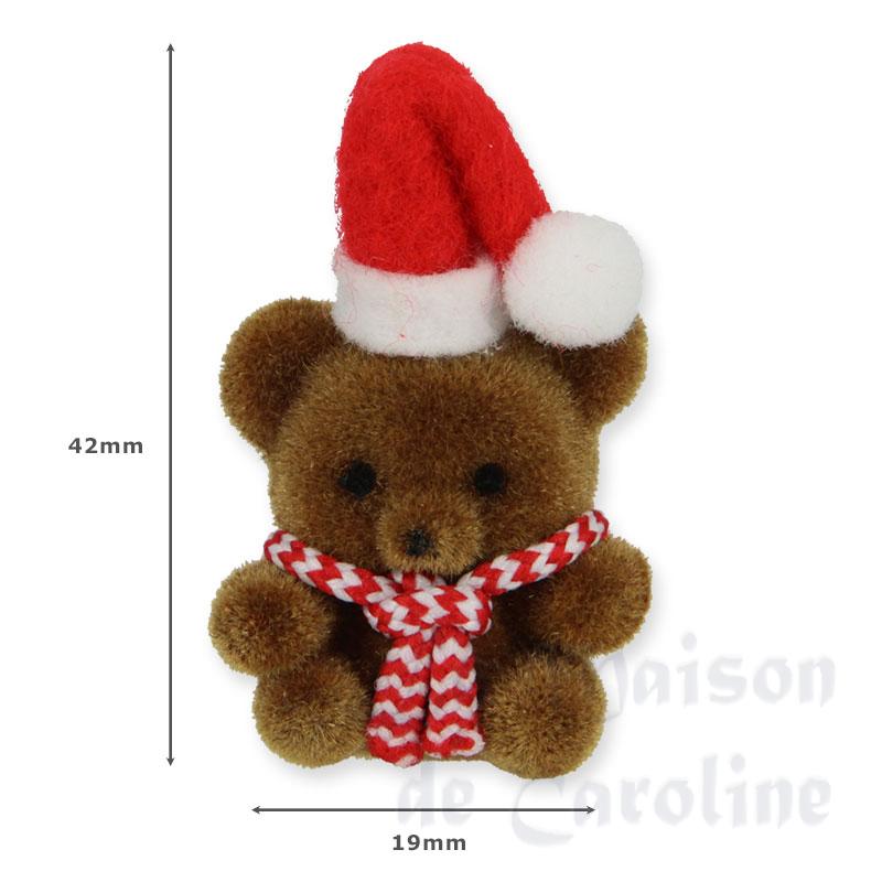 x'mas teddy miniature 1:12 Bilder 1