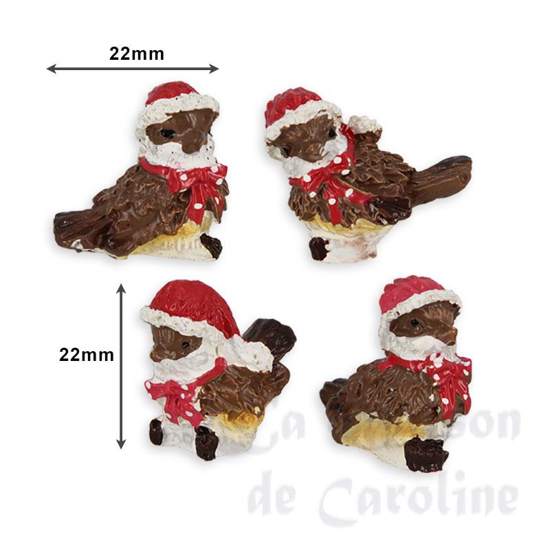 christmas bird miniature 1:12 Bilder 1