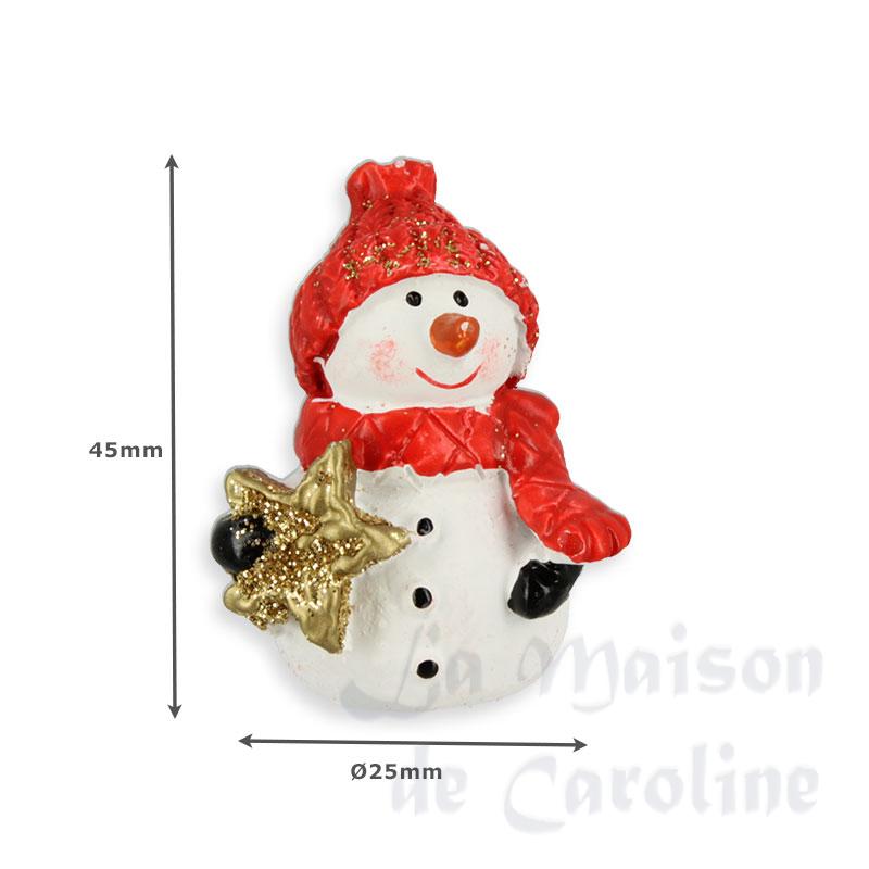 snowman 1pc miniature 1:12 Bilder 1