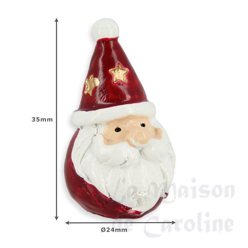 santa claus 3.5cm miniature 1:12 Bilder 1