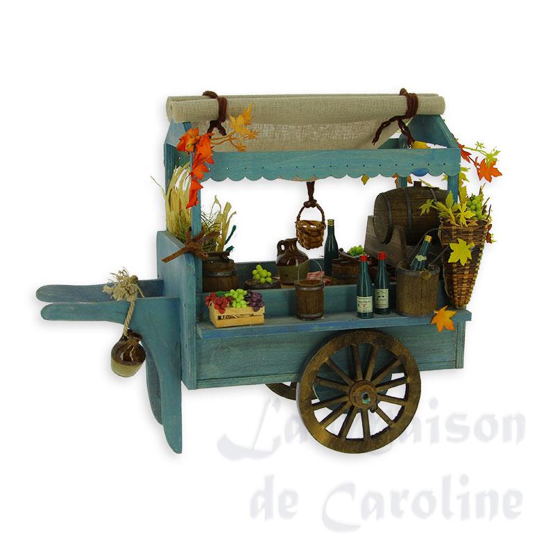 old cart (kit barewood) miniature 1:12 Bilder 3