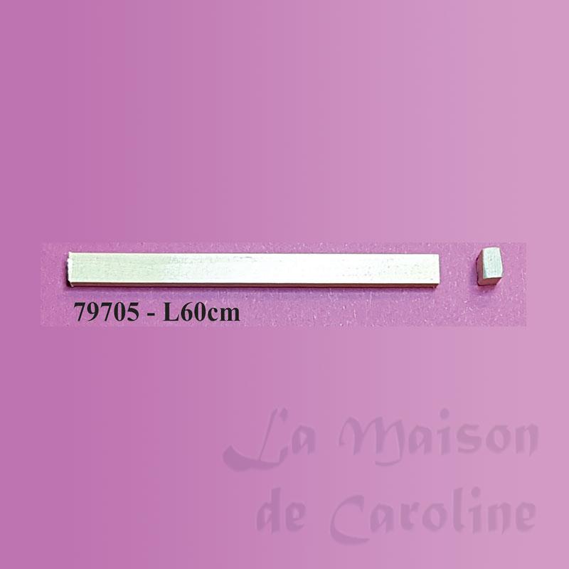 flat baseboard 0.7xh0.4cm - lg.60cm miniature 1:12 Bilder 1
