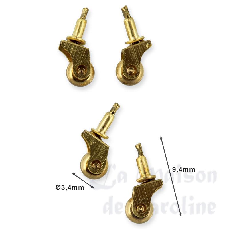 caster miniature 1:12 Bilder 1
