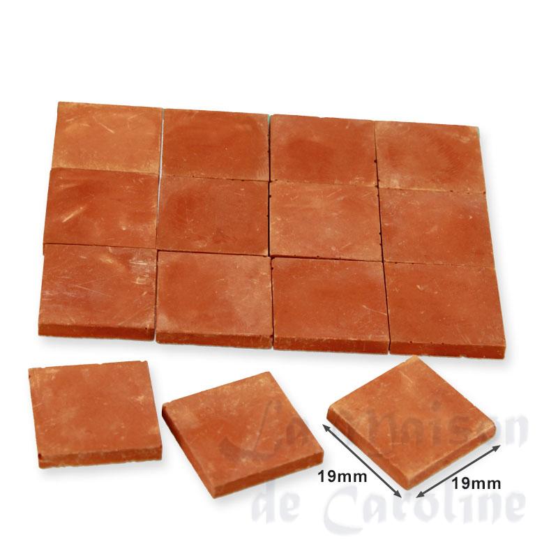 stone floor provence 19x19mm, 36 pc miniature 1:12 Bilder 1