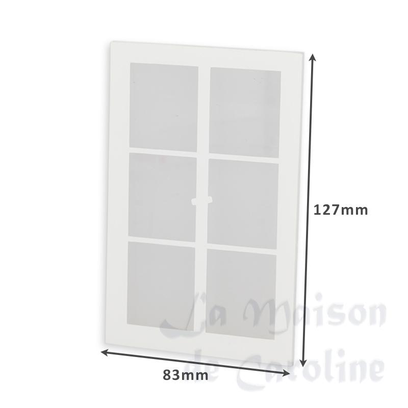 plexiglass for windows, printed for dollhouses 1:12 photo 2 plexiglass for windows, printed for dollhouses 1:12 photo 2