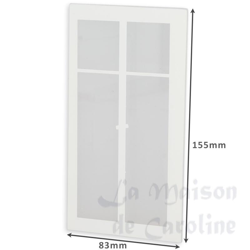 plexiglass for windows, printed for dollhouses 1:12 photo 2