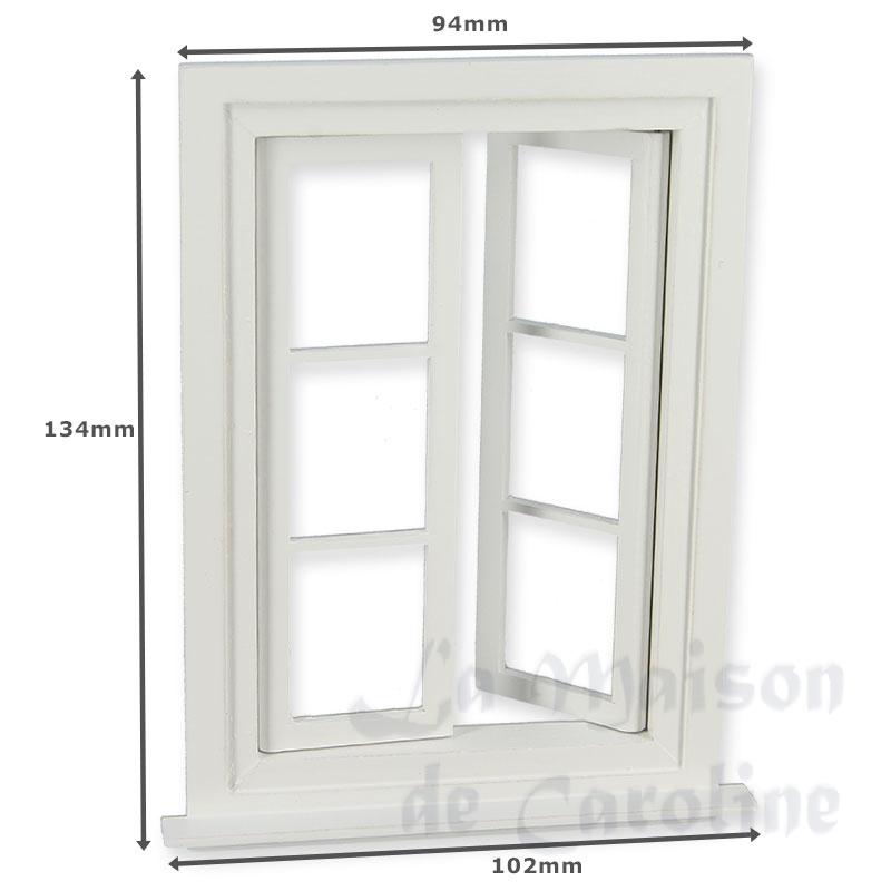 small working window, white miniature 1:12 Bilder 1