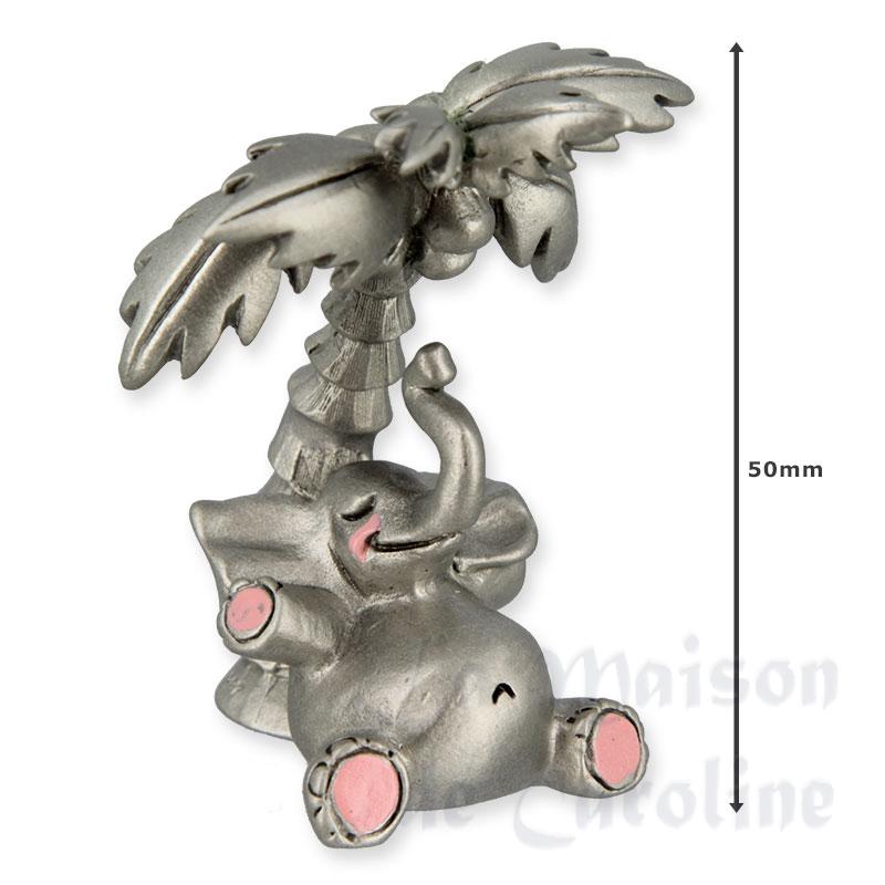 pewter miniature: elephant miniature 1:12 Bilder 1