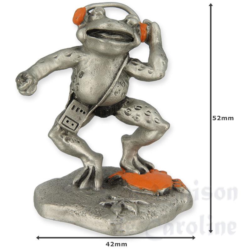 frog/walkman, pewter miniature 1:12 Bilder 1