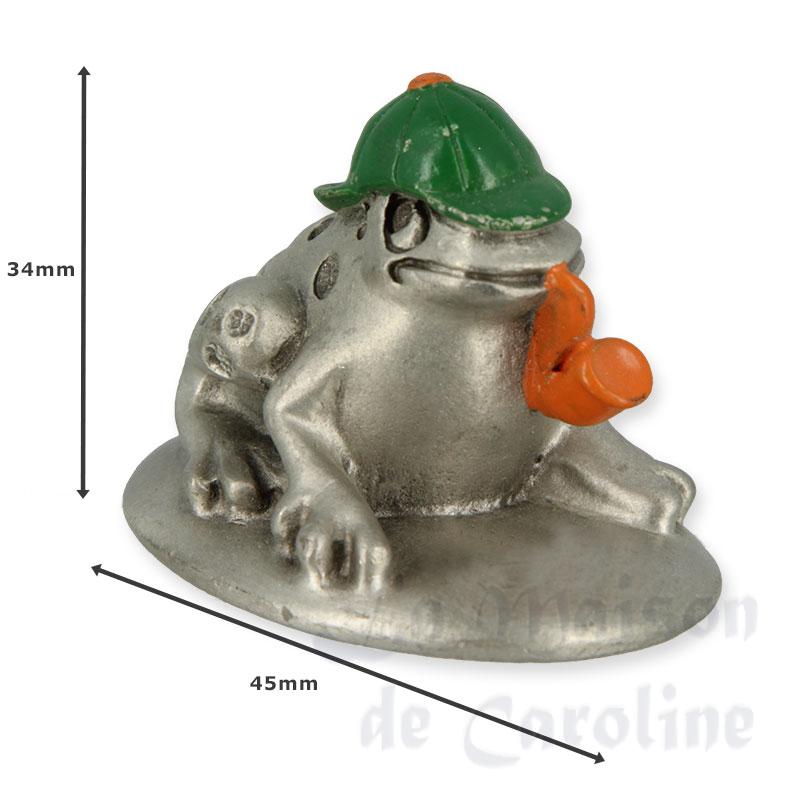 frog, pewter miniature 1:12 Bilder 1