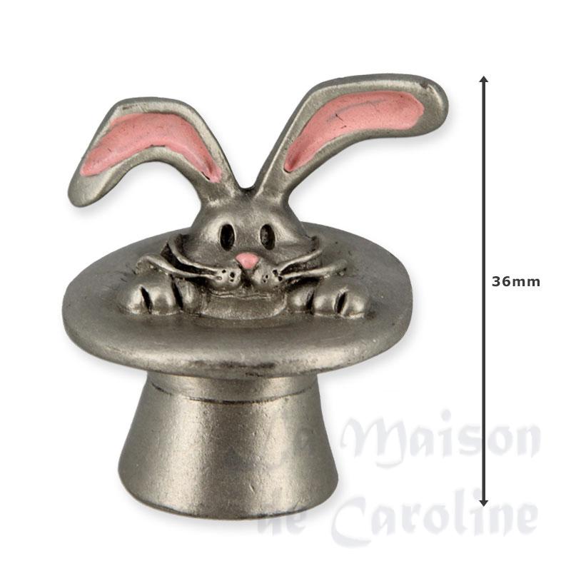 rabbit, pewter miniature 1:12 Bilder 1