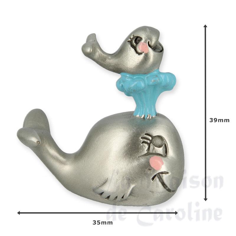 delphins, pewter miniature 1:12 Bilder 1
