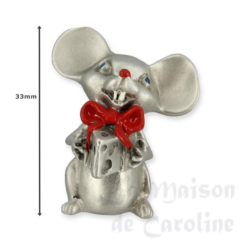 mouse, pewter miniature 1:12 Bilder 1