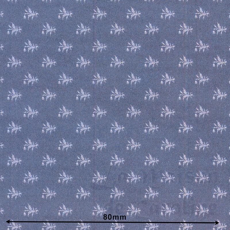 wallpaper mauve/white bouquets miniature 1:12 Bilder 1