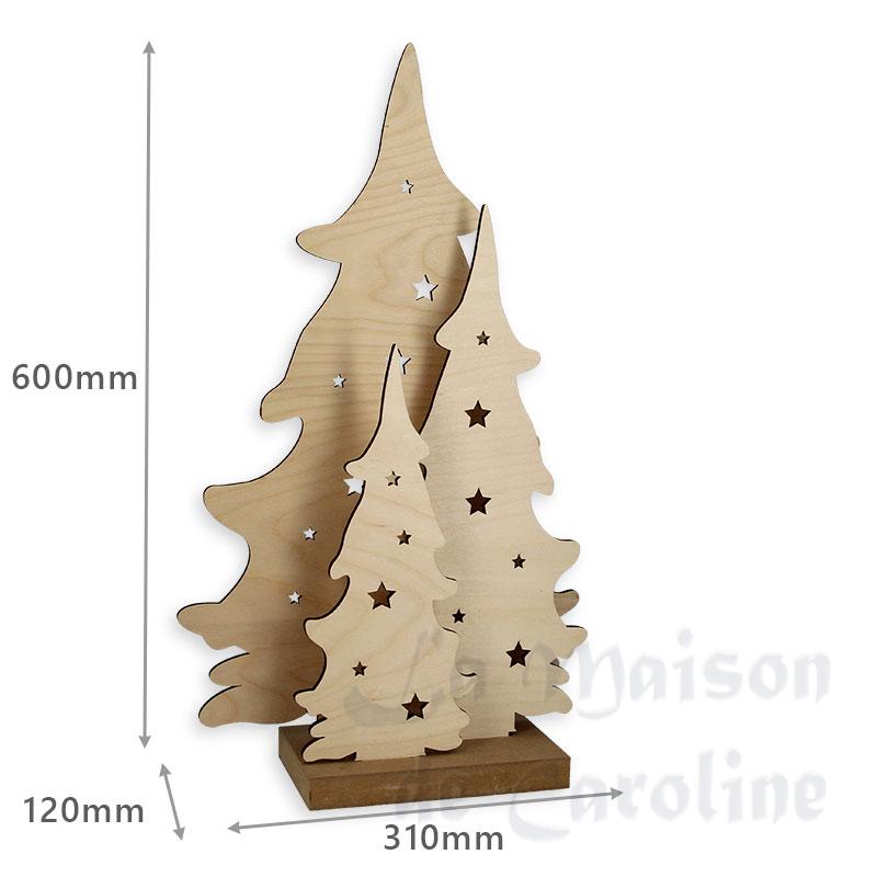 christmas tree 3 parts miniature 1:12 Bilder 1