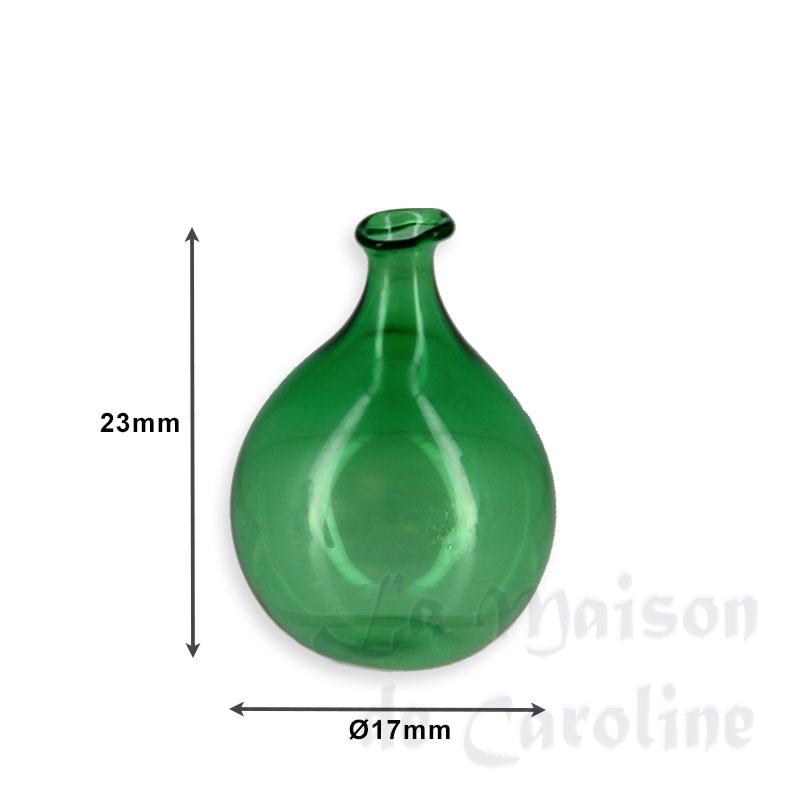 glass jar green miniature 1:12 Bilder 1