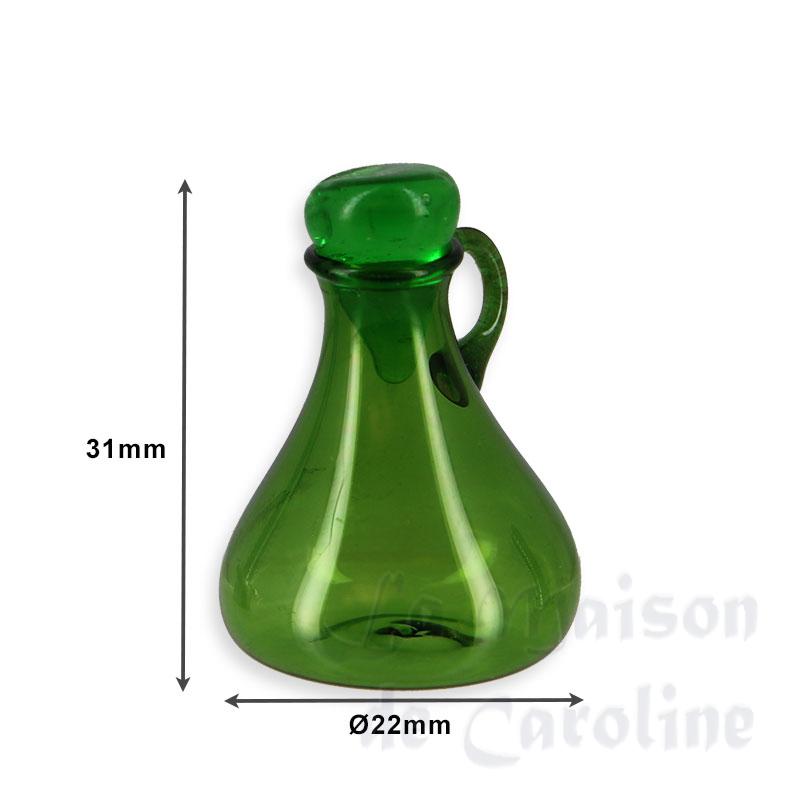 green balloon glass miniature 1:12 Bilder 1