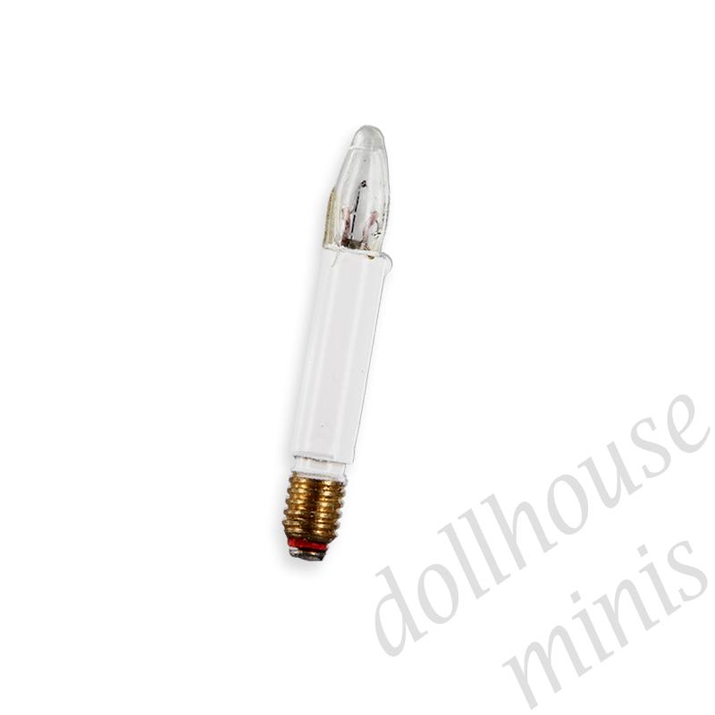 4 spare candle bulb 3 mm 30ma -12v for dollhouses 1:12 4 spare candle bulb 3 mm 30ma -12v for dollhouses 1:12