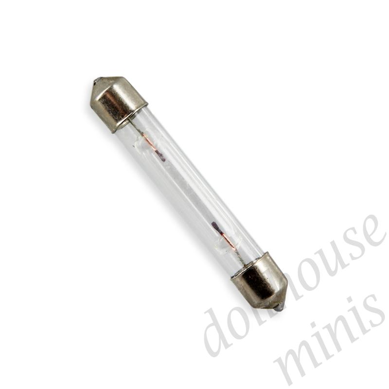 4 fluorette bulbs for 2527 or 25272 for dollhouses 1:12 4 fluorette bulbs for 2527 or 25272 for dollhouses 1:12