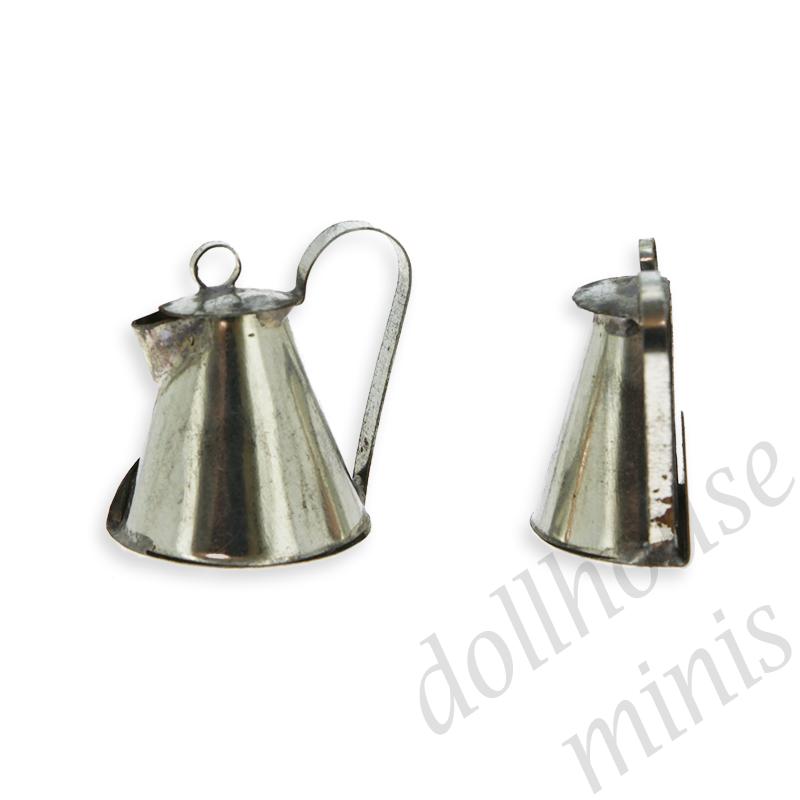 1/2 subject teapot tinplate Miniature 1:12 1/2 subject teapot tinplate Miniature 1:12