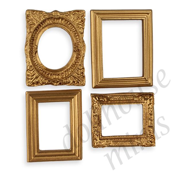 4 picture frame ass. without picture Miniature 1:12