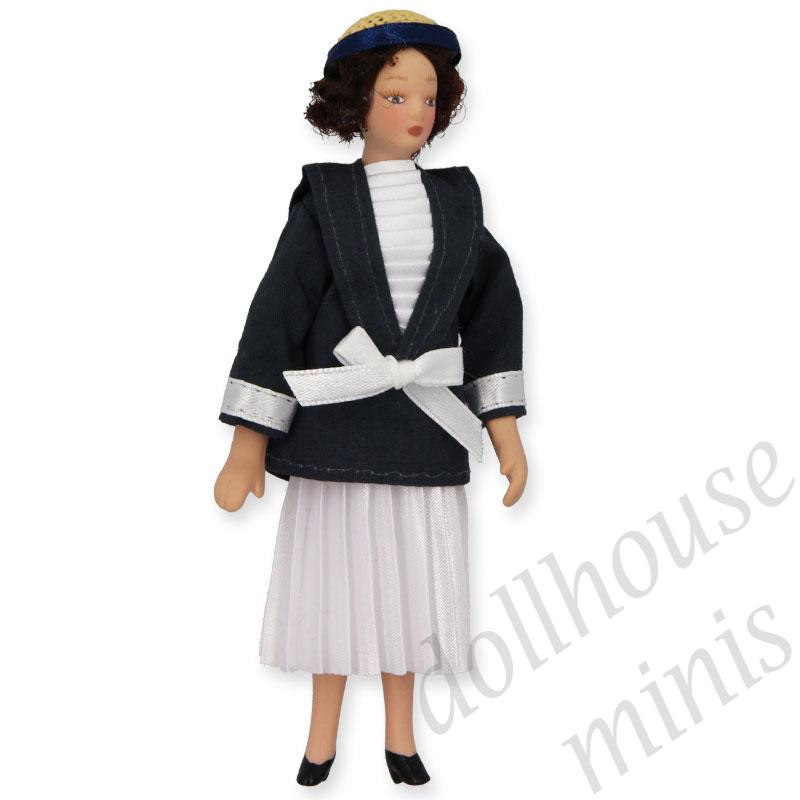lady marine dress for dollhouses 1:12