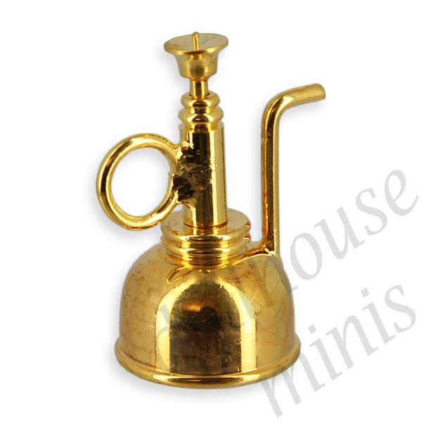 brass oil dispenser Miniature 1:12