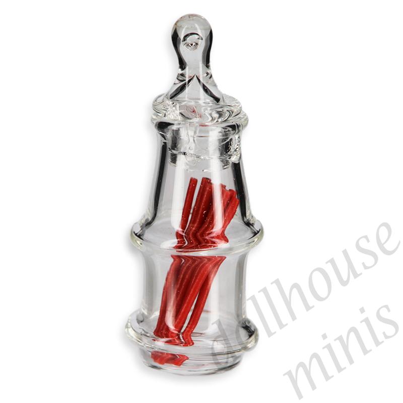 sweet drops glass bowl Miniature 1:12 sweet drops glass bowl Miniature 1:12