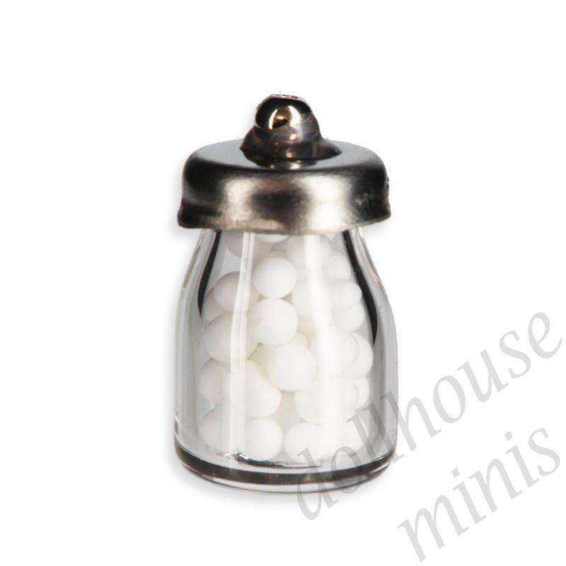 cotton ball jar Miniature 1:12