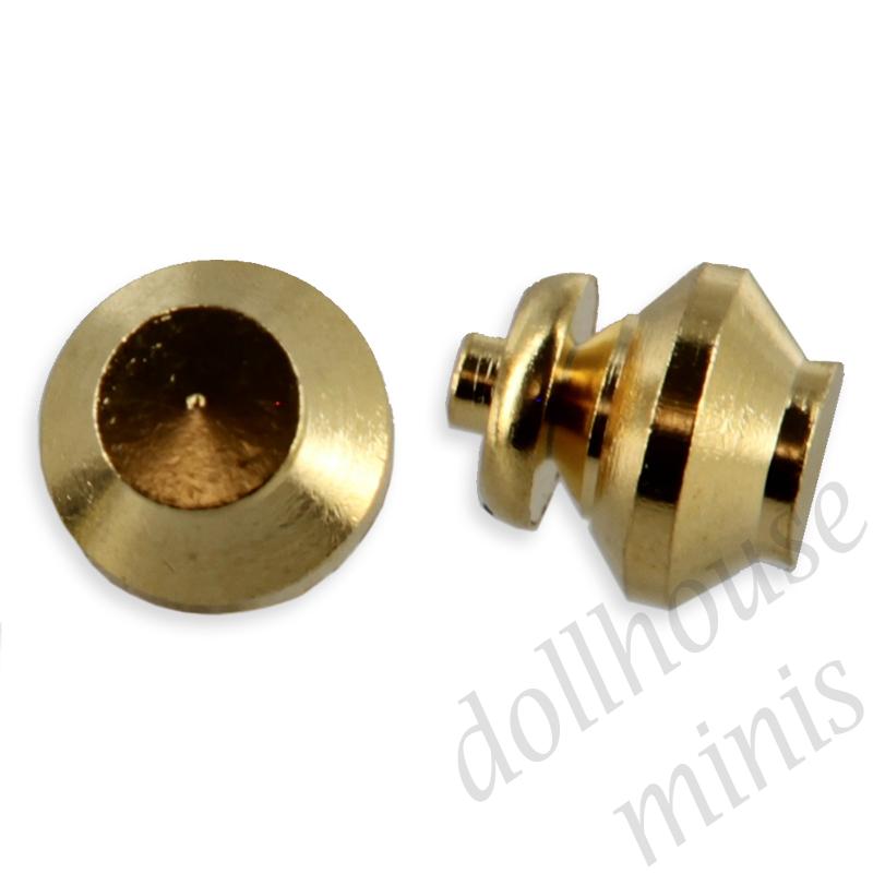 6 round knobs for dollhouses 1:12 6 round knobs for dollhouses 1:12