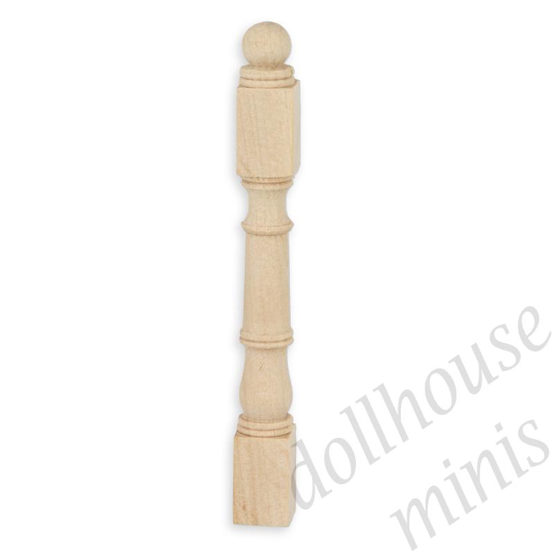 2 turned roots for dollhouses 1:12