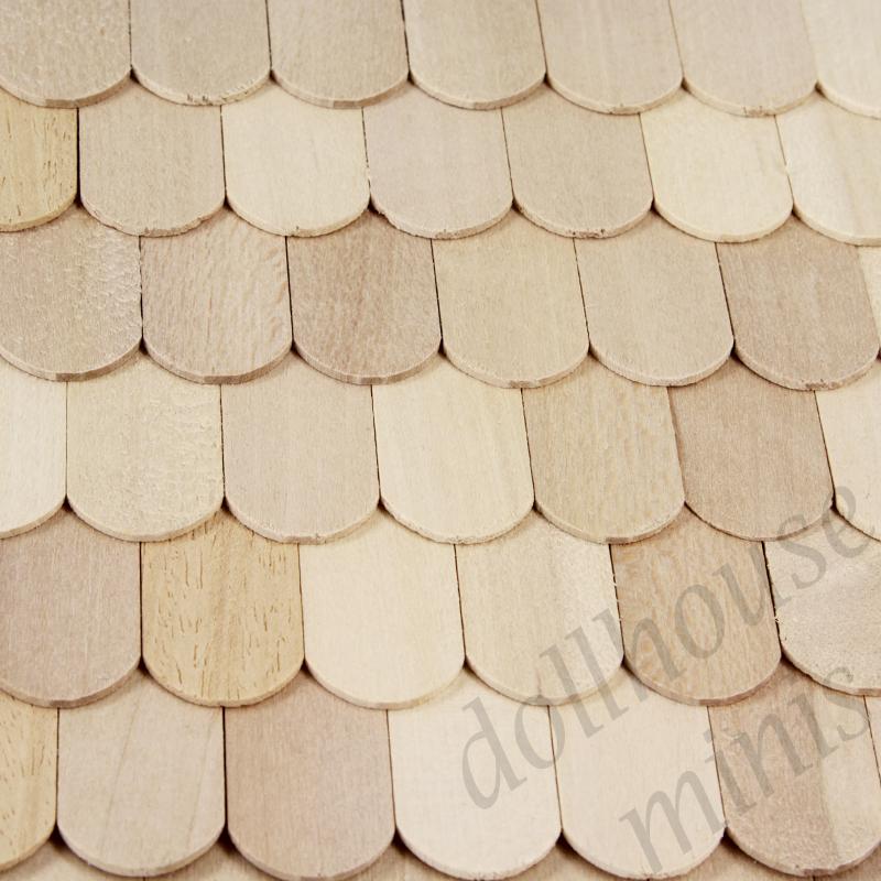 fishscale shingles 1000 pc for dollhouses 1:12
