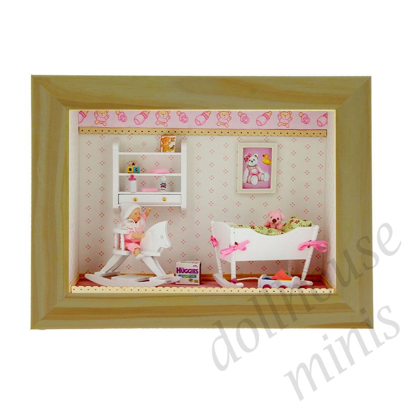 showcase (kit) nursery pink 1:12