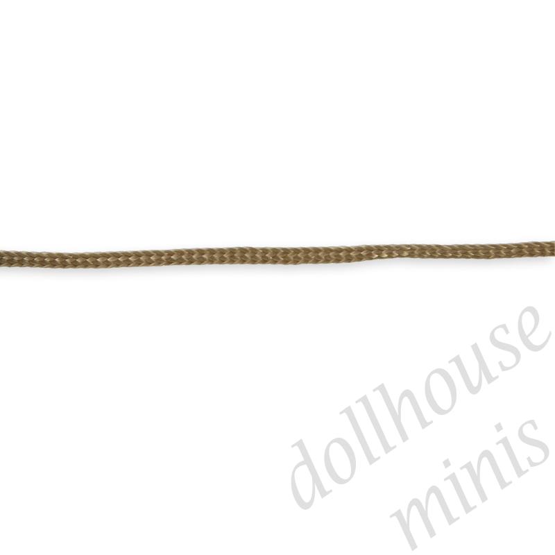 rayon braid parchment 2m for dollhouses 1:12 rayon braid parchment 2m for dollhouses 1:12