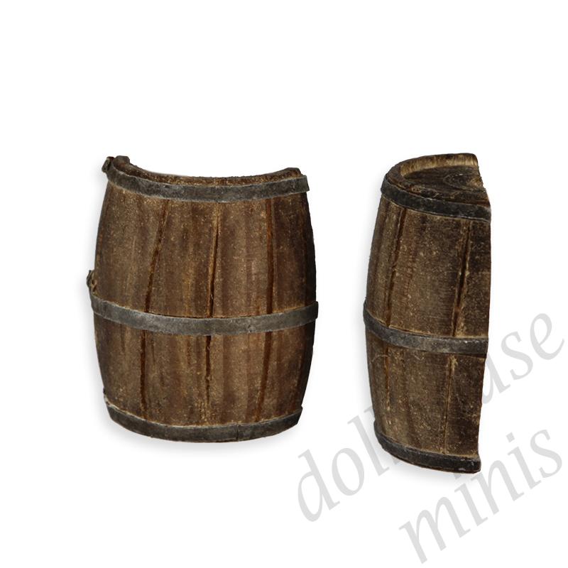 1/2 barrel n°08 - 1dz (6) Miniature 1:12