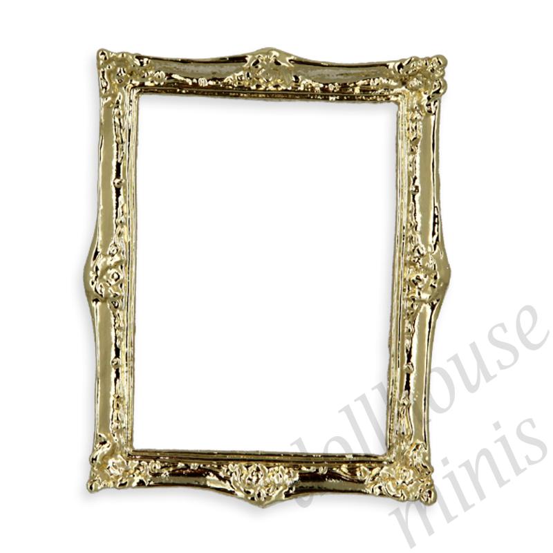 brass frame gold Miniature 1:12