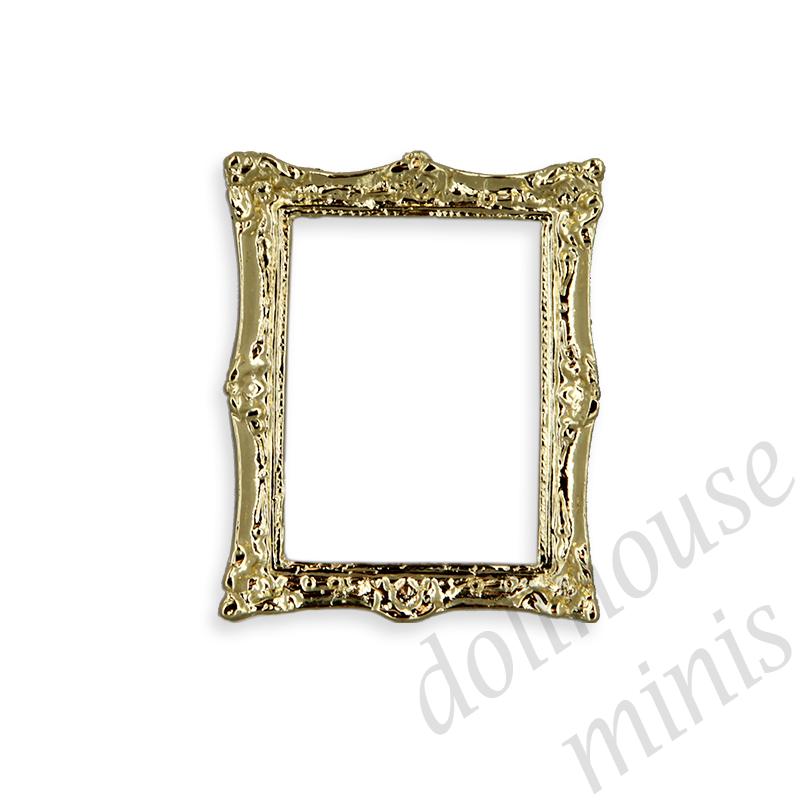 brass frame gold Miniature 1:12