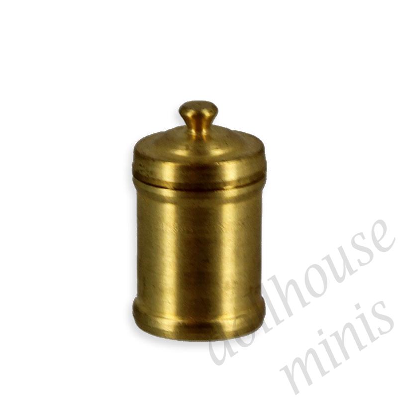 brass box with lid Miniature 1:12